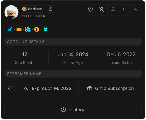 Quick peek feature preview
